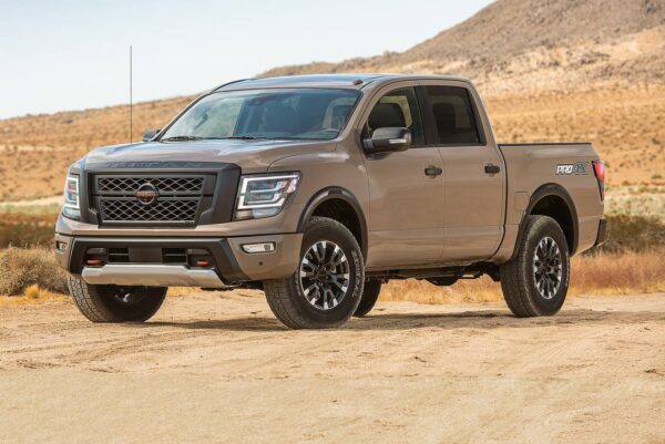 2022 Nissan Titan - most fuel efficient pickup trucks