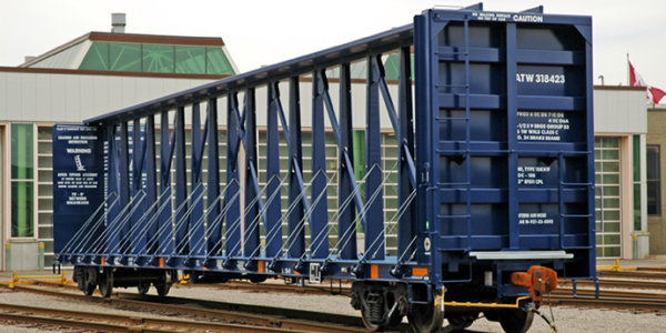 Different types of rail cars