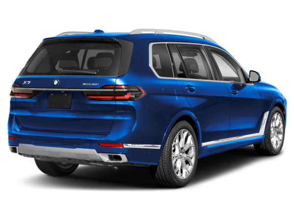 bmw X7 back view