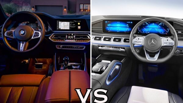 BMW X5 vs Mercedes GLE Interior